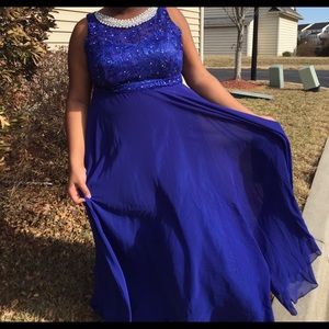 Royal Blue Prom Dress
